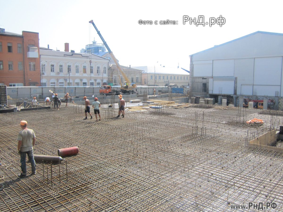Строительство крытого рынка на старом базаре